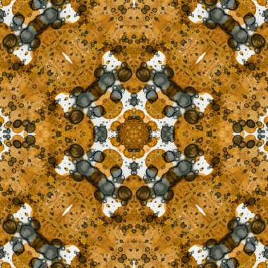 Kusursuz soyut kare deseni. Sonsuz bir arka plan. Sanat eseri. Yaratıcı desen