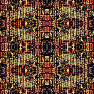 Kusursuz soyut kare deseni. Sonsuz bir arka plan. Sanat eseri. Yaratıcı desen