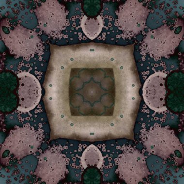 Kusursuz soyut kare deseni. Sonsuz bir arka plan. Sanat eseri. Yaratıcı desen