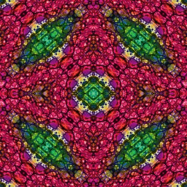 Kusursuz soyut kare deseni. Sonsuz bir arka plan. Sanat eseri. Yaratıcı desen