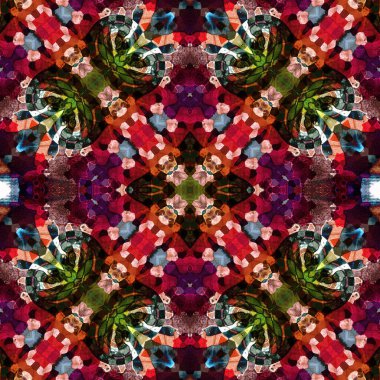 Kusursuz soyut kare deseni. Sonsuz bir arka plan. Sanat eseri. Yaratıcı desen