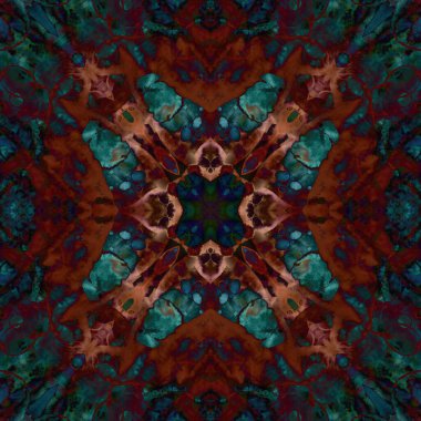 Kusursuz soyut kare deseni. Sonsuz bir arka plan. Sanat eseri. Yaratıcı desen