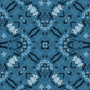 Kusursuz soyut kare deseni. Sonsuz bir arka plan. Sanat eseri. Yaratıcı desen