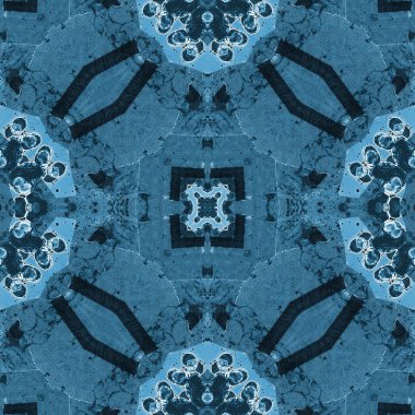 Kusursuz soyut kare deseni. Sonsuz bir arka plan. Sanat eseri. Yaratıcı desen