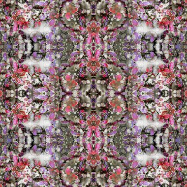 Kusursuz soyut kare deseni. Sonsuz bir arka plan. Sanat eseri. Yaratıcı desen