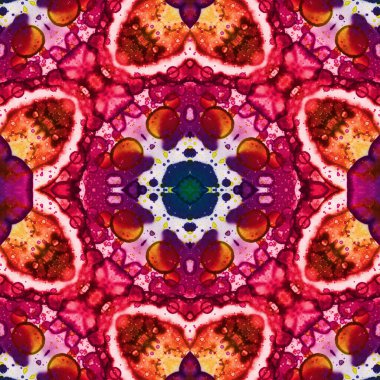 Kusursuz soyut kare deseni. Sonsuz bir arka plan. Sanat eseri. Yaratıcı desen