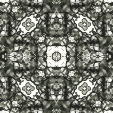 Kusursuz soyut kare deseni. Sonsuz bir arka plan. Sanat eseri. Yaratıcı desen