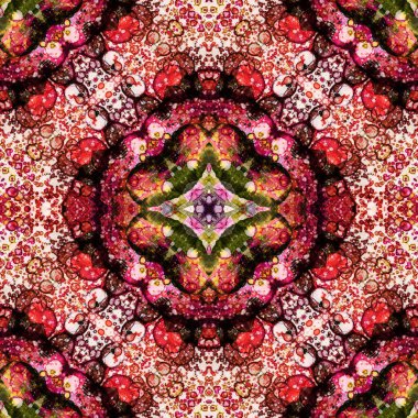 Kusursuz soyut kare deseni. Sonsuz bir arka plan. Sanat eseri. Yaratıcı desen