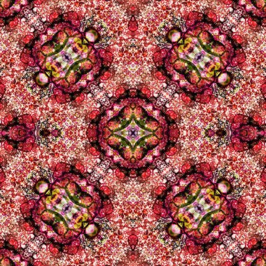 Kusursuz soyut kare deseni. Sonsuz bir arka plan. Sanat eseri. Yaratıcı desen