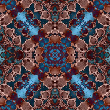 Kusursuz soyut kare deseni. Sonsuz bir arka plan. Sanat eseri. Yaratıcı desen