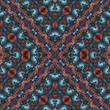 Kusursuz soyut kare deseni. Sonsuz bir arka plan. Sanat eseri. Yaratıcı desen