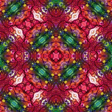 Kusursuz soyut kare deseni. Sonsuz bir arka plan. Sanat eseri. Yaratıcı desen