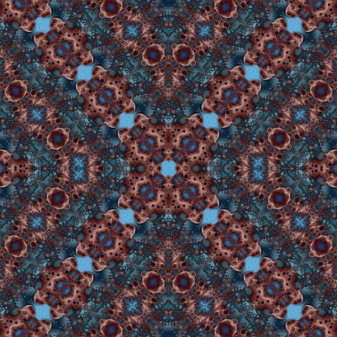 Kusursuz soyut kare deseni. Sonsuz bir arka plan. Sanat eseri. Yaratıcı desen