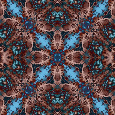 Kusursuz soyut kare deseni. Sonsuz bir arka plan. Sanat eseri. Yaratıcı desen