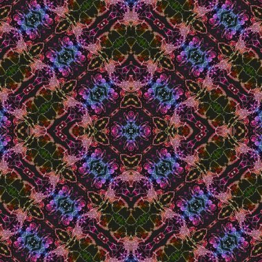 Kusursuz soyut kare deseni. Sonsuz bir arka plan. Sanat eseri. Yaratıcı desen