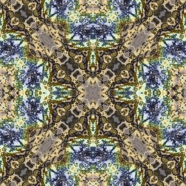 Kusursuz soyut kare deseni. Sonsuz bir arka plan. Sanat eseri. Yaratıcı desen