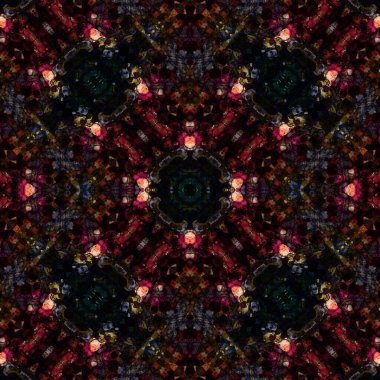 Kusursuz soyut kare deseni. Sonsuz bir arka plan. Sanat eseri. Yaratıcı desen