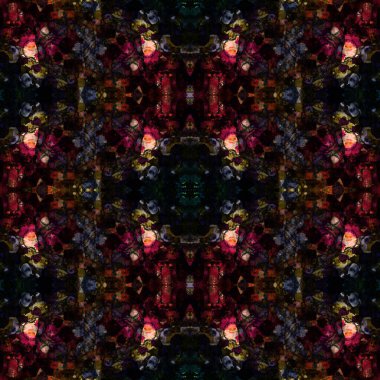 Kusursuz soyut kare deseni. Sonsuz bir arka plan. Sanat eseri. Yaratıcı desen