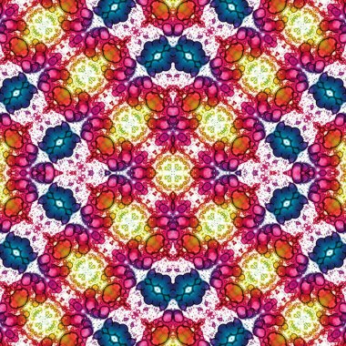 Kusursuz soyut kare deseni. Sonsuz bir arka plan. Sanat eseri. Yaratıcı desen