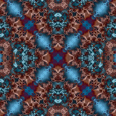 Kusursuz soyut kare deseni. Sonsuz bir arka plan. Sanat eseri. Yaratıcı desen