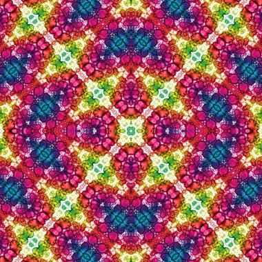 Kusursuz soyut kare deseni. Sonsuz bir arka plan. Sanat eseri. Yaratıcı desen