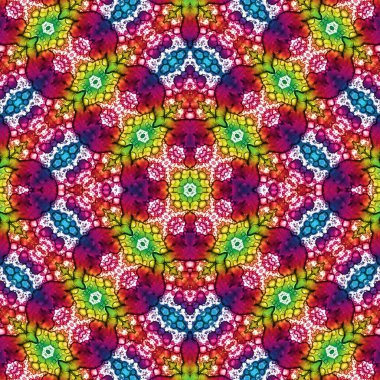 Kusursuz soyut kare deseni. Sonsuz bir arka plan. Sanat eseri. Yaratıcı desen