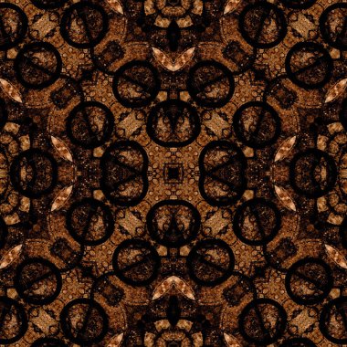 Kusursuz soyut kare deseni. Sonsuz bir arka plan. Sanat eseri. Yaratıcı desen