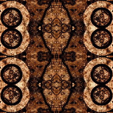 Kusursuz soyut kare deseni. Sonsuz bir arka plan. Sanat eseri. Yaratıcı desen