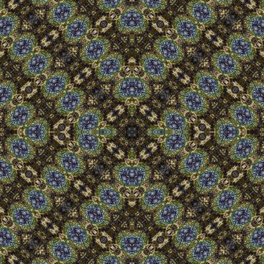 Kusursuz soyut kare deseni. Sonsuz bir arka plan. Sanat eseri. Yaratıcı desen