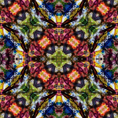 Kusursuz soyut kare deseni. Sonsuz bir arka plan. Sanat eseri. Yaratıcı desen