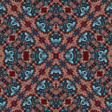 Kusursuz soyut kare deseni. Sonsuz bir arka plan. Sanat eseri. Yaratıcı desen