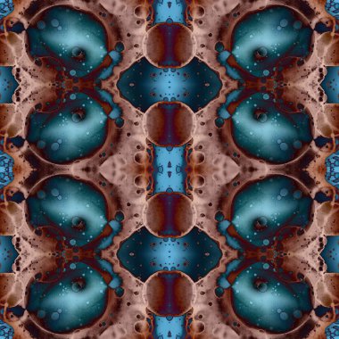 Kusursuz soyut kare deseni. Sonsuz bir arka plan. Sanat eseri. Yaratıcı desen