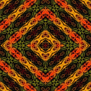 Kusursuz soyut kare deseni. Sonsuz bir arka plan. Sanat eseri. Yaratıcı desen