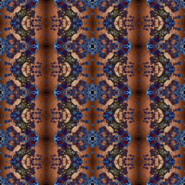 Kusursuz soyut kare deseni. Sonsuz bir arka plan. Sanat eseri. Yaratıcı desen