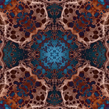 Kusursuz soyut kare deseni. Sonsuz bir arka plan. Sanat eseri. Yaratıcı desen