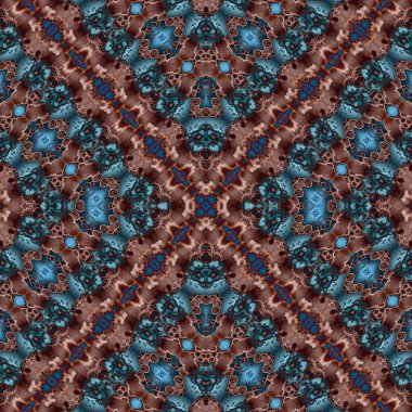 Kusursuz soyut kare deseni. Sonsuz bir arka plan. Sanat eseri. Yaratıcı desen