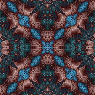 Kusursuz soyut kare deseni. Sonsuz bir arka plan. Sanat eseri. Yaratıcı desen