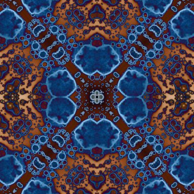 Kusursuz soyut kare deseni. Sonsuz bir arka plan. Sanat eseri. Yaratıcı desen