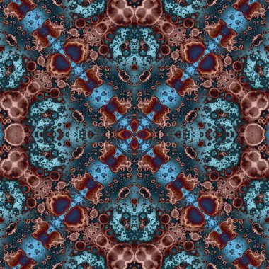 Kusursuz soyut kare deseni. Sonsuz bir arka plan. Sanat eseri. Yaratıcı desen