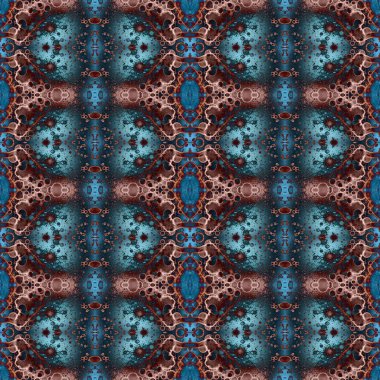 Kusursuz soyut kare deseni. Sonsuz bir arka plan. Sanat eseri. Yaratıcı desen