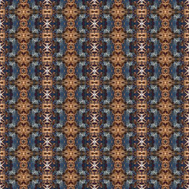 Kusursuz soyut kare deseni. Sonsuz bir arka plan. Sanat eseri. Yaratıcı desen