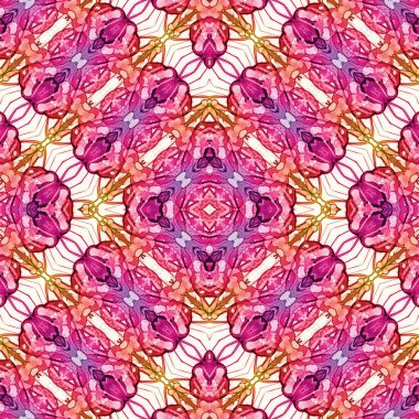 Kusursuz soyut kare deseni. Sonsuz bir arka plan. Sanat eseri. Yaratıcı desen