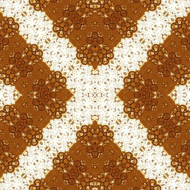 Kusursuz soyut kare deseni. Sonsuz bir arka plan. Sanat eseri. Yaratıcı desen