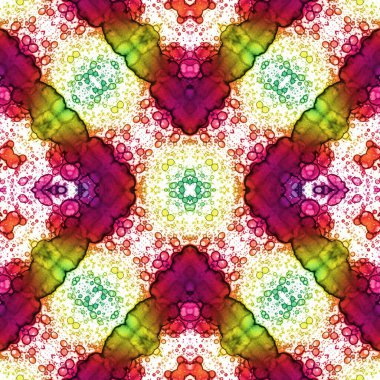 Kusursuz soyut kare deseni. Sonsuz bir arka plan. Sanat eseri. Yaratıcı desen