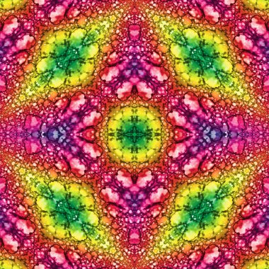 Kusursuz soyut kare deseni. Sonsuz bir arka plan. Sanat eseri. Yaratıcı desen