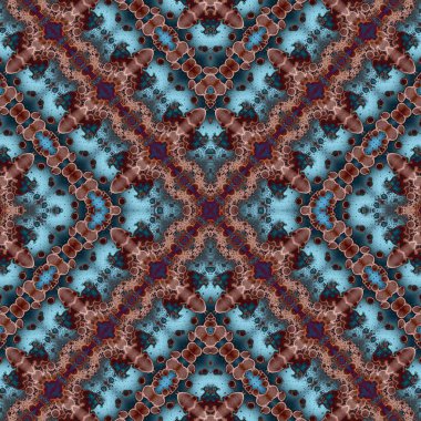 Kusursuz soyut kare deseni. Sonsuz bir arka plan. Sanat eseri. Yaratıcı desen