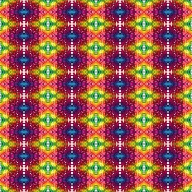 Kusursuz soyut kare deseni. Sonsuz bir arka plan. Sanat eseri. Yaratıcı desen