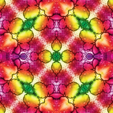 Kusursuz soyut kare deseni. Sonsuz bir arka plan. Sanat eseri. Yaratıcı desen