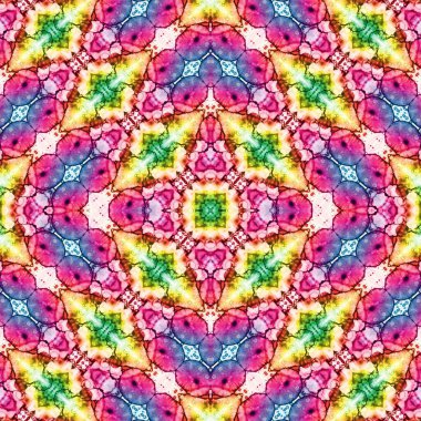 Kusursuz soyut kare deseni. Sonsuz bir arka plan. Sanat eseri. Yaratıcı desen