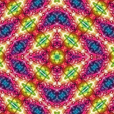 Kusursuz soyut kare deseni. Sonsuz bir arka plan. Sanat eseri. Yaratıcı desen